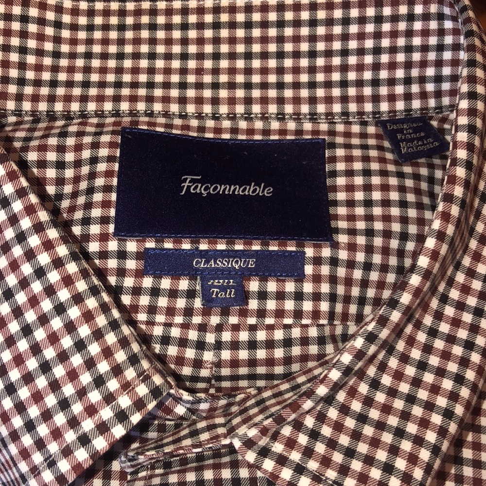 Faconnable Classique Big/Tall Shirt